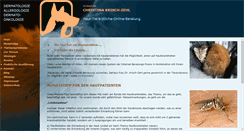 Desktop Screenshot of dr-krisch-zehl.de